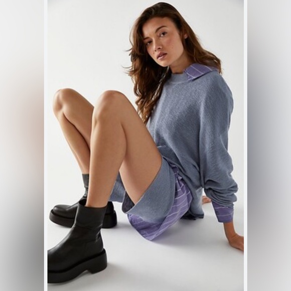 Free People Sweaters - Free People Malibu Sweater Set Autumn Sky